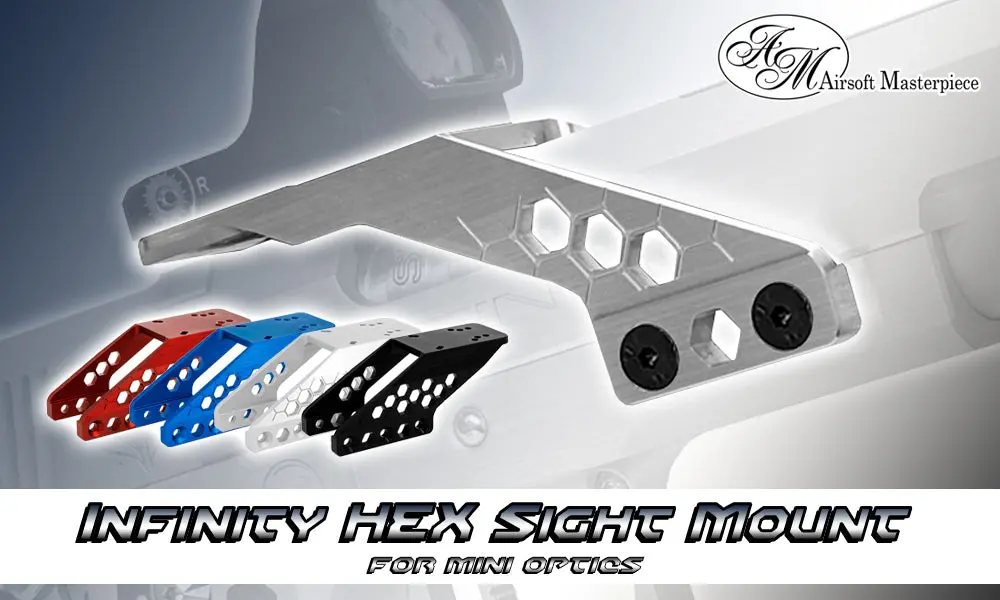 Airsoft Masterpiece Infinity Hex Sight Mount For Mini Optic 1