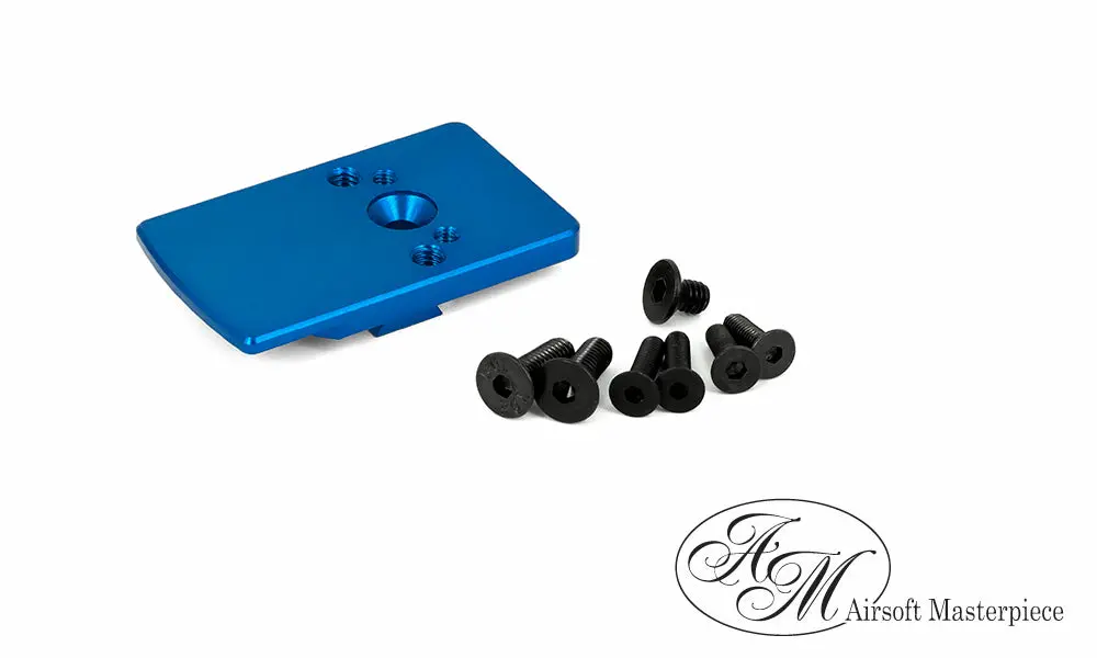 Airsoft Masterpiece Rear Sight Mount For Hi-Capa 5.1- Blue #Sm-Rshc-Bl *Ns 1