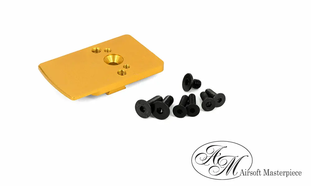 Airsoft Masterpiece Rear Sight Mount For Hi-Capa 5.1- Gold #Sm-Rshc-Gd *Ns 1