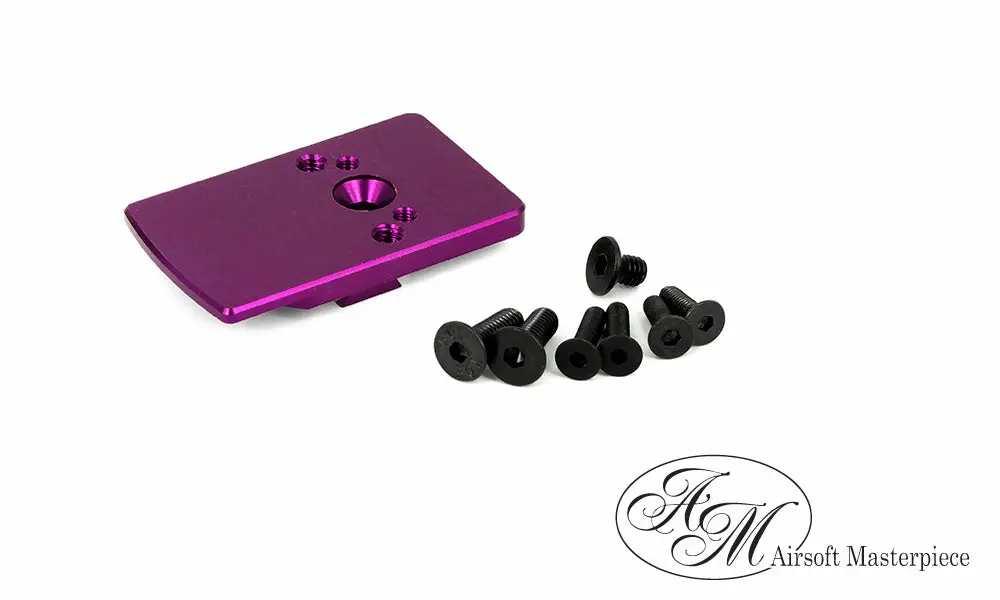 Airsoft Masterpiece Rear Sight Mount For Hi-Capa 5.1- Purple #Sm-Rshc-Pu *Ns 1