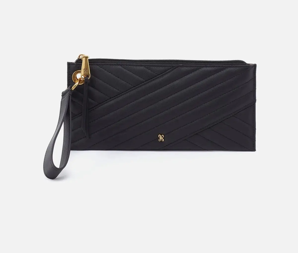 Vida Wristlet | Quilted Leather 1