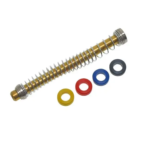 Cowcow Stainless Steel G Guide Rod Set - Gold For Tokyo Marui G17 Gen3 #Cct-Tmg-015 1