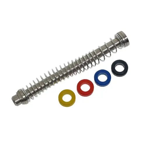 Cowcow Stainless Steel G Guide Rod Set - Silver For Tokyo Marui G17 Gen3 #Cct-Tmg-013 1