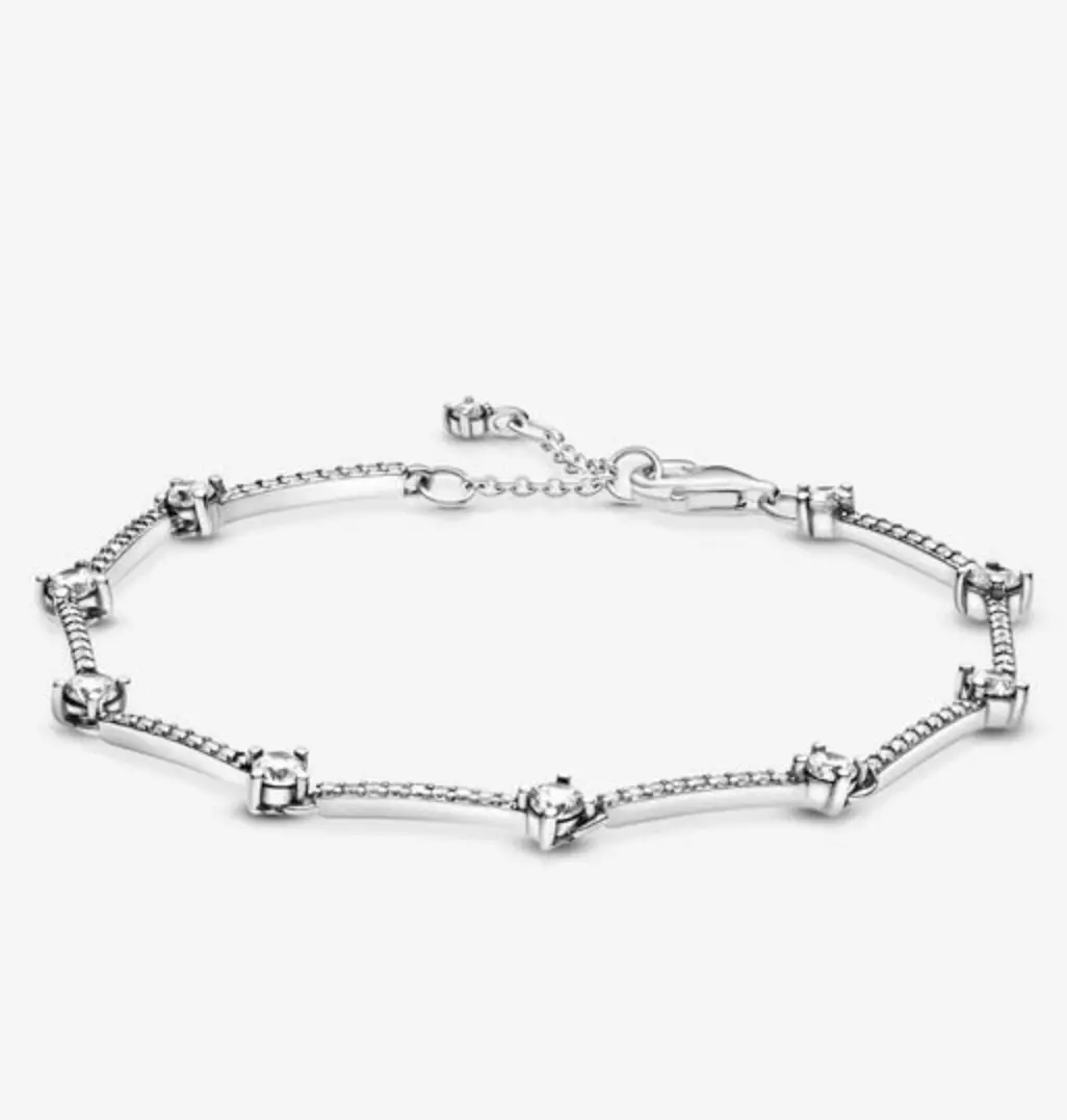 Sparkling Pavé Bars Bracelet 1