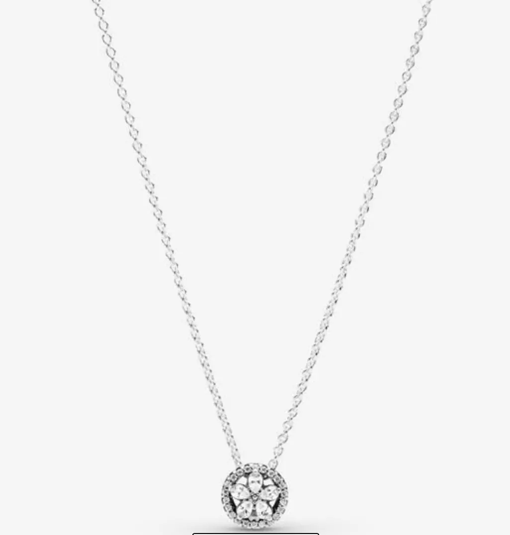 Sparkling Snowflake Necklace 1
