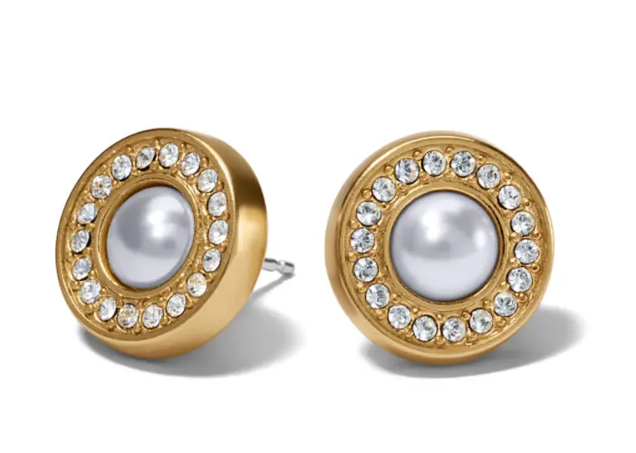 Meridian Pearl Post Earrings 1