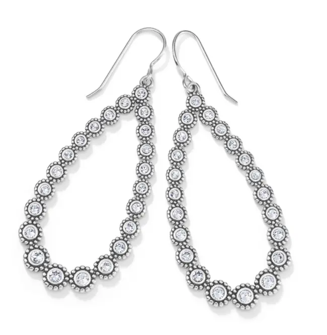 Twinkle Splendor Teardrop French Wire Earrings 1
