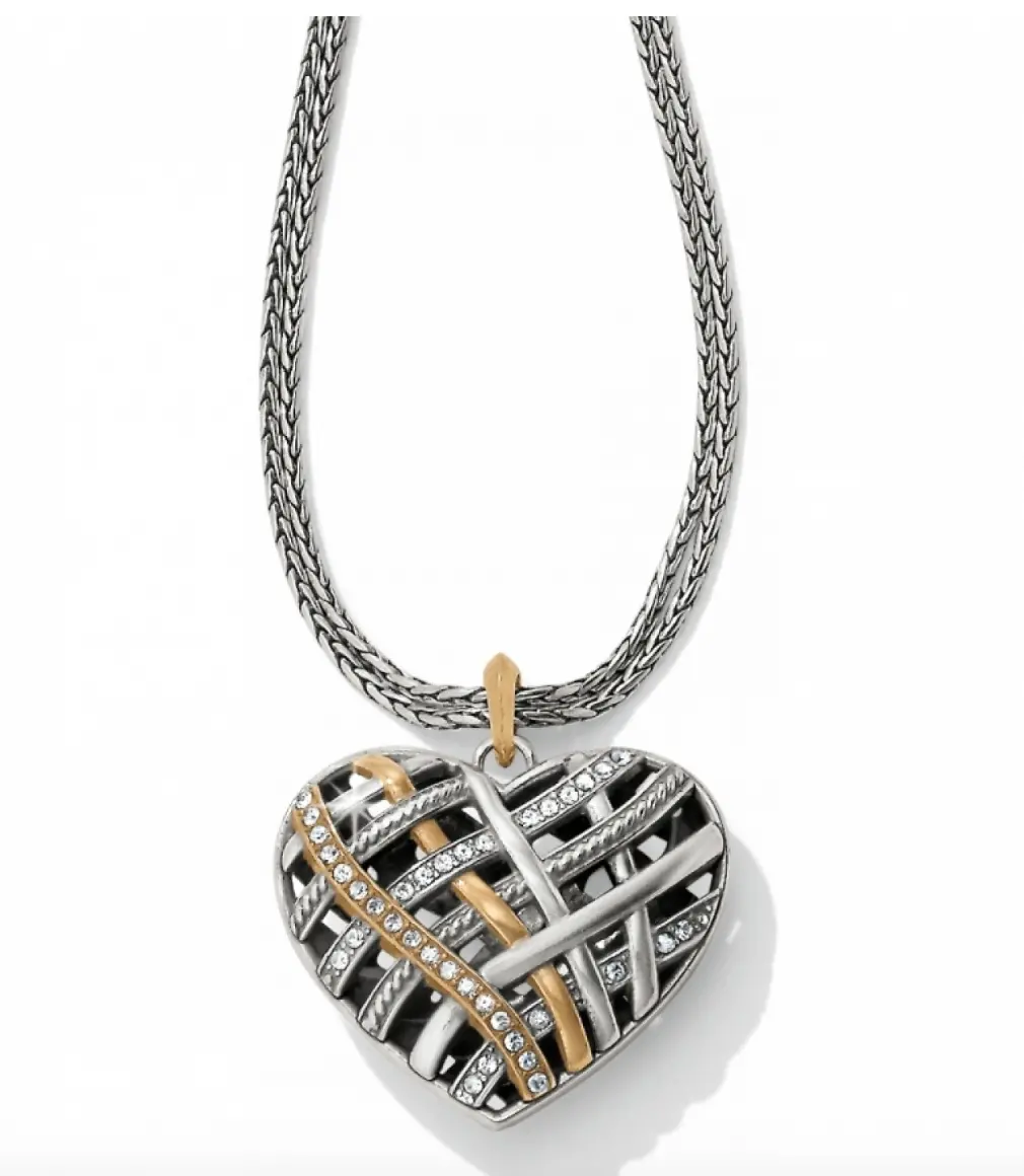 Neptune's Rings Convertible Reversible Heart Necklace 1