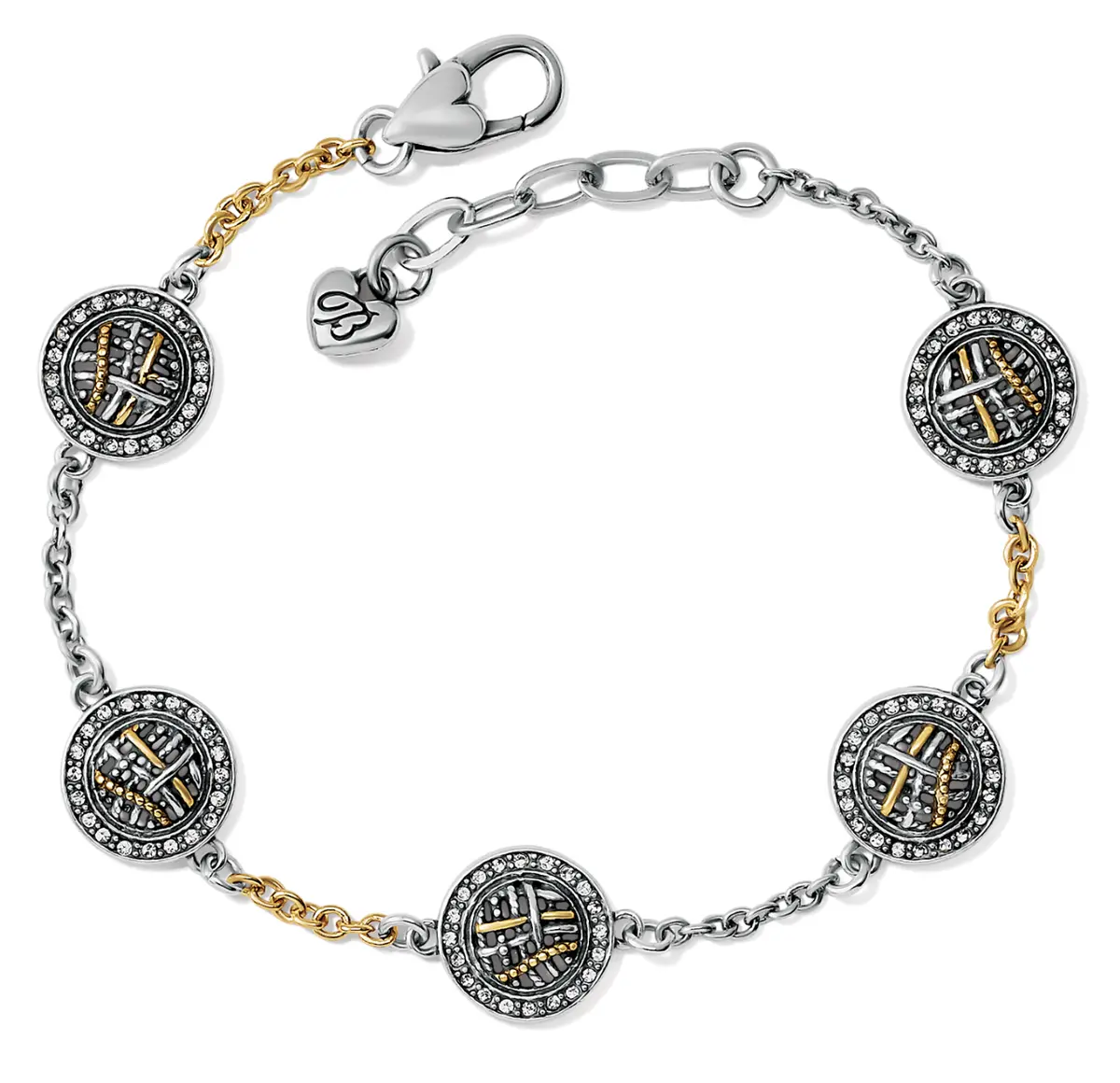 Neptune's Rings Woven Station Bracelet 1