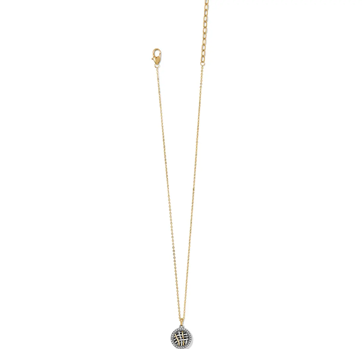 Neptune's Rings Woven Petite Necklace 2