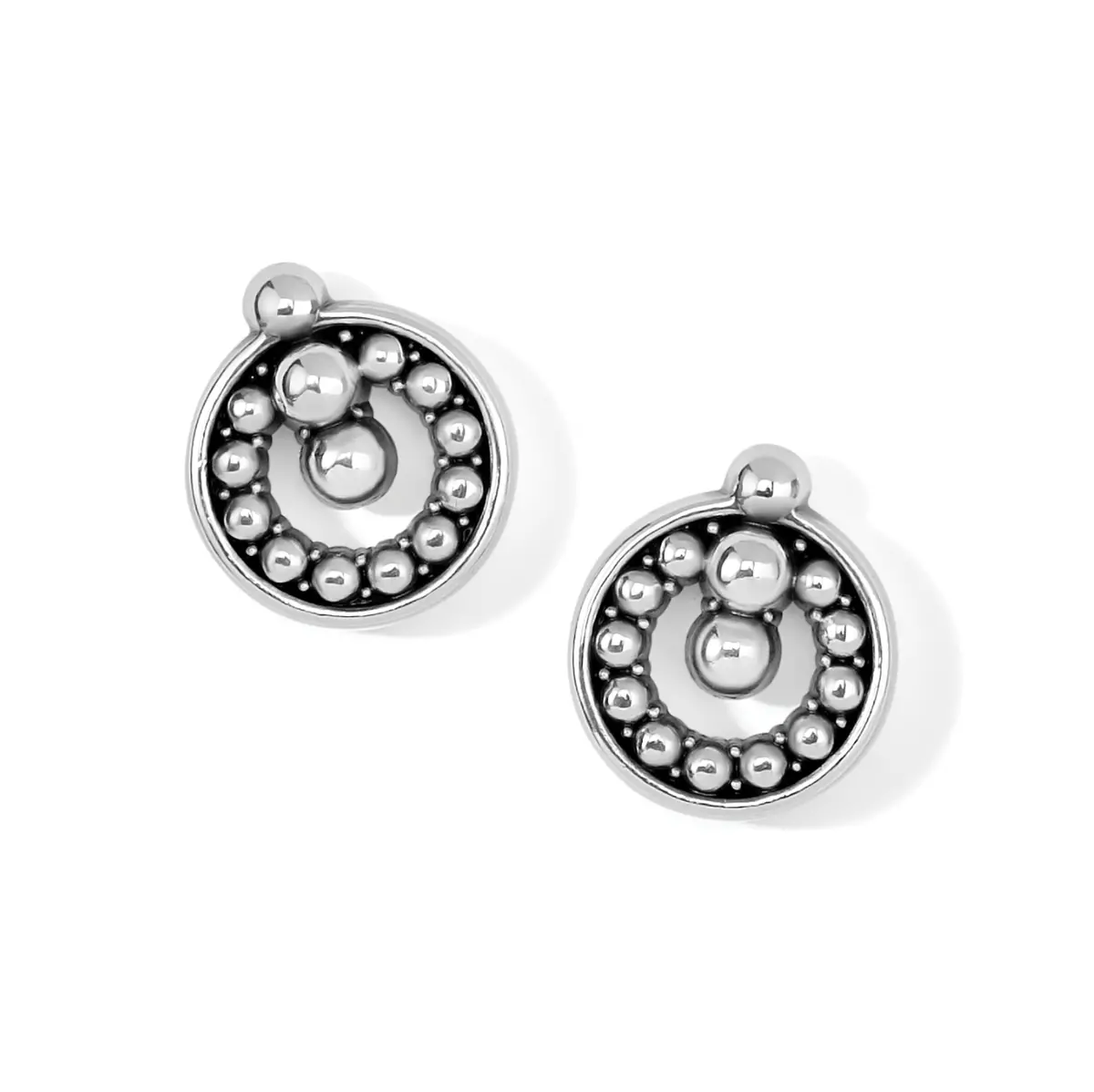 Pretty Tough Dot Ring Post Earrings 1