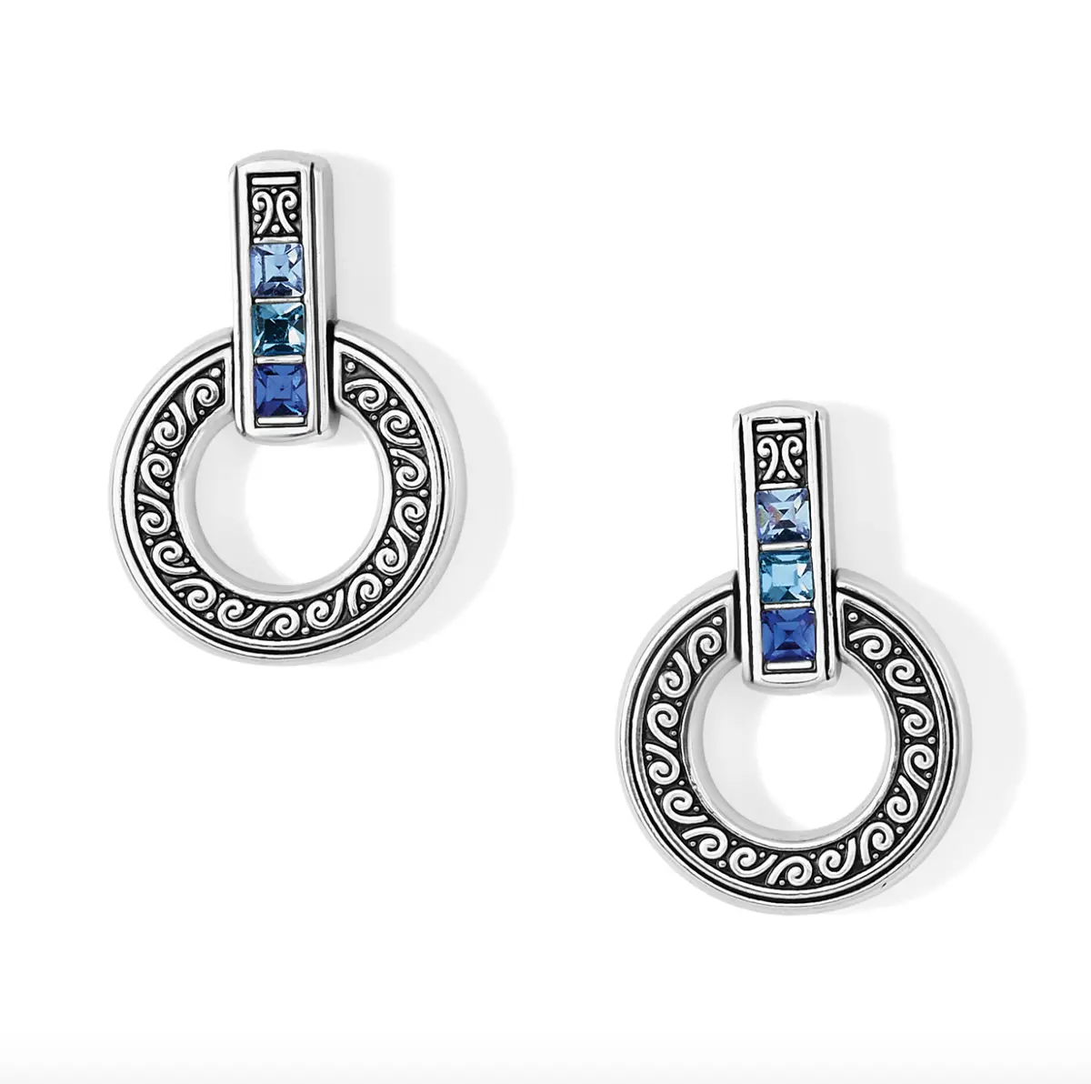Spectrum Light Round Earrings 1