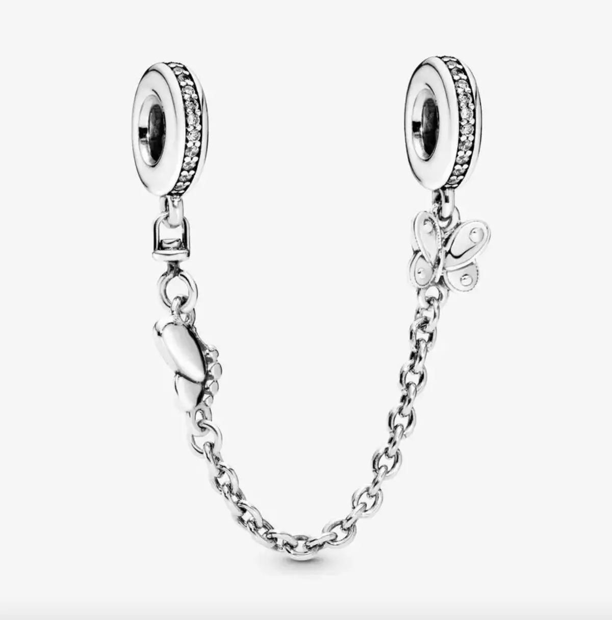 Butterfly Safety Chain Charm 1