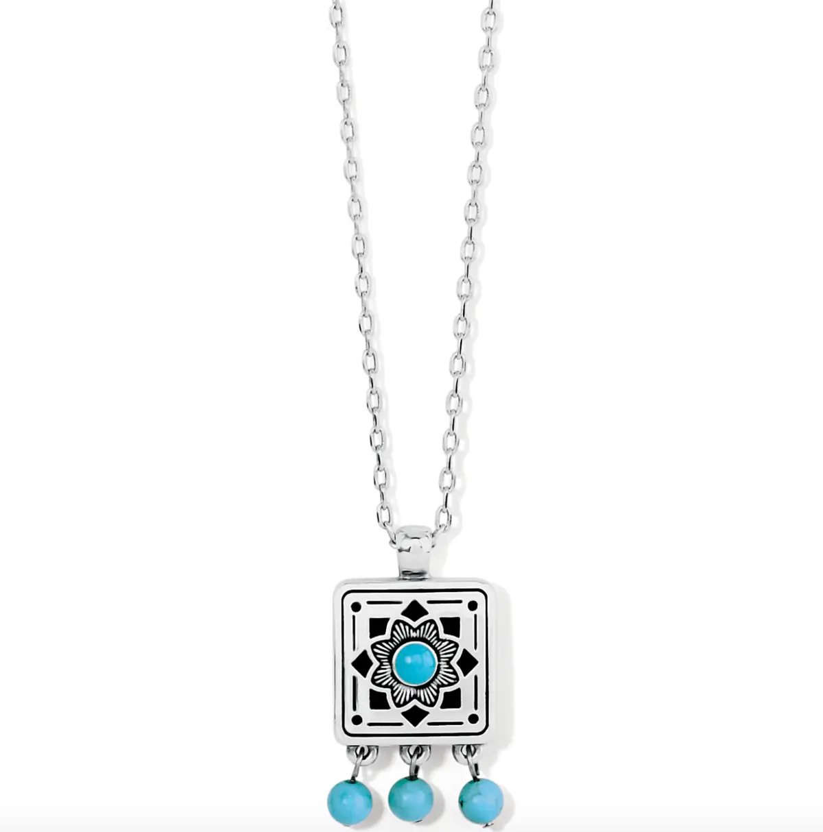 Mosaic Motif Tile Necklace 1