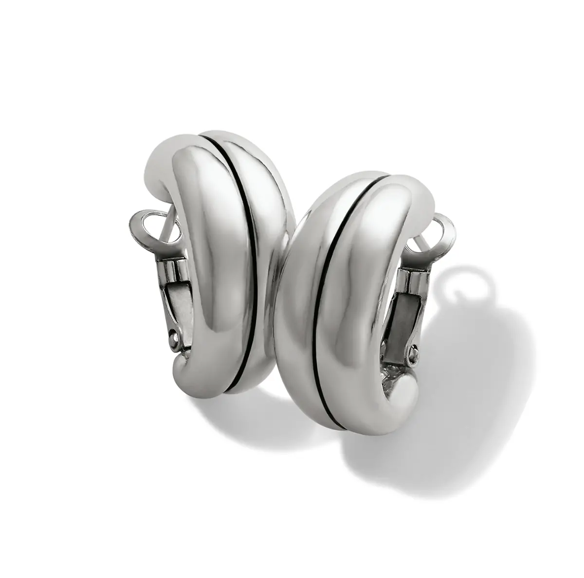 Pretty Tough Groove Leverback Hoop Earrings 1