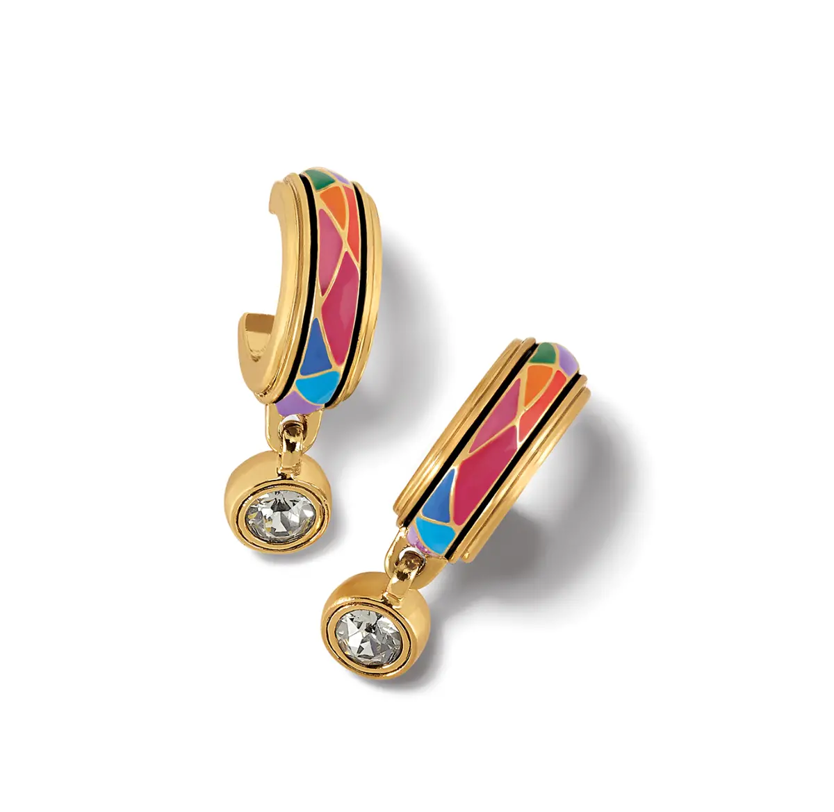 Colormix Jewel Hoop Earrings 1