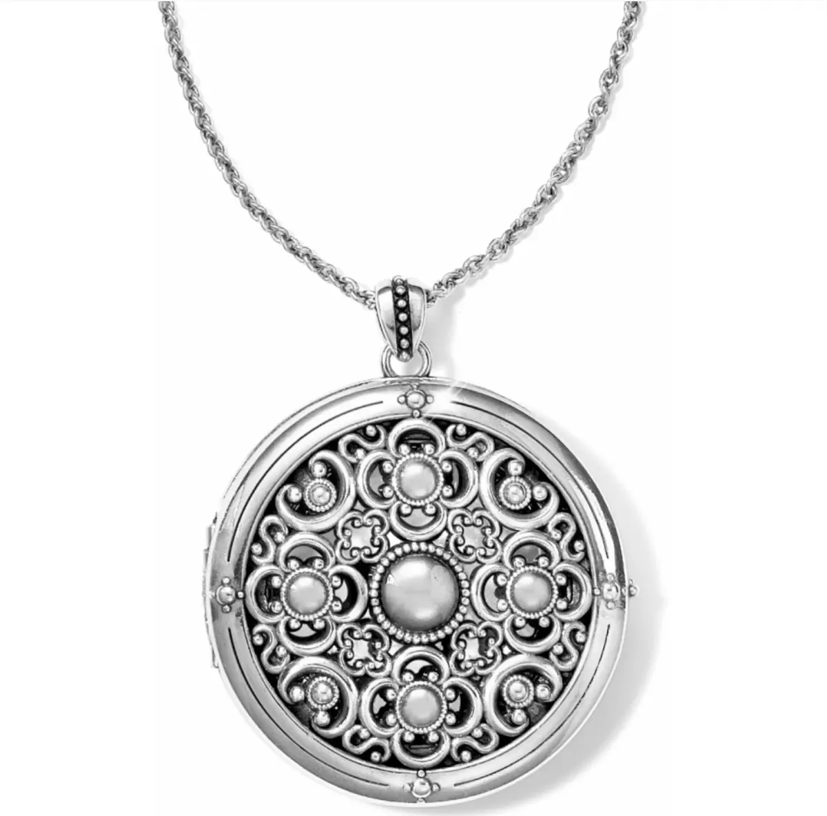 Vita Long Locket Necklace 1