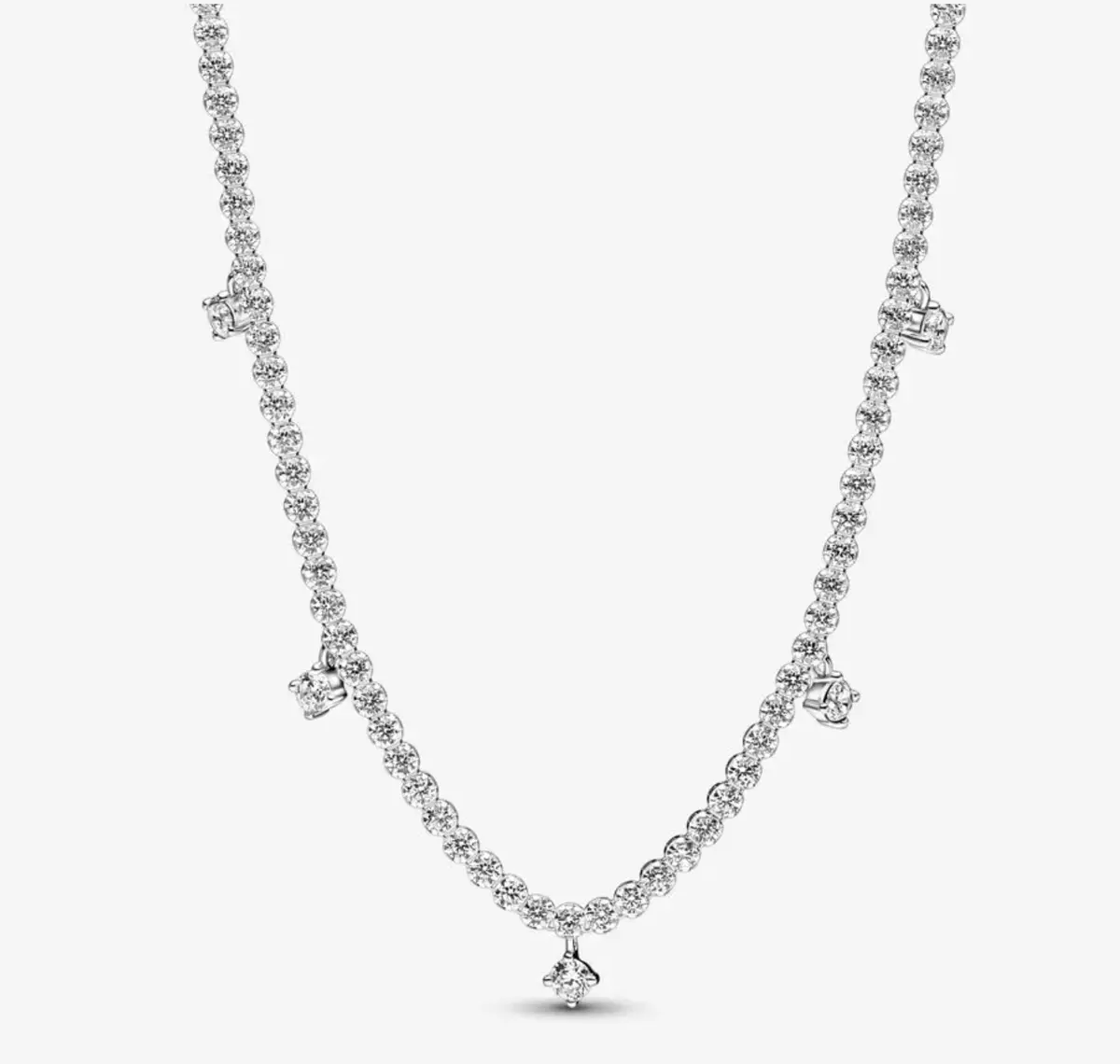 Sparkling Drop Collier Necklace 1