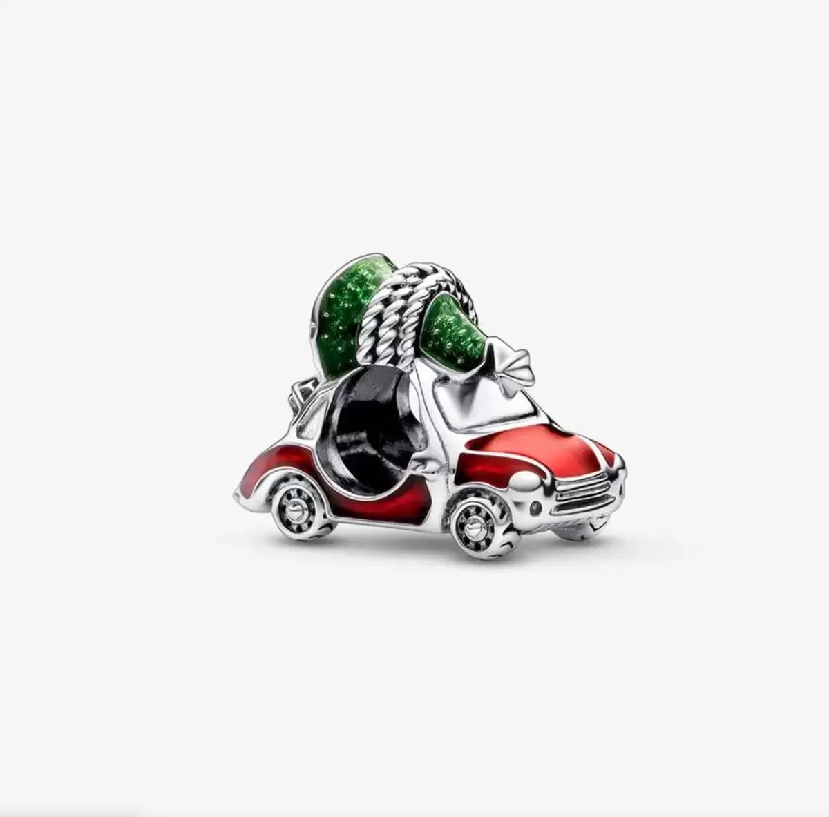 Festive Car & Christmas Tree Charm 1