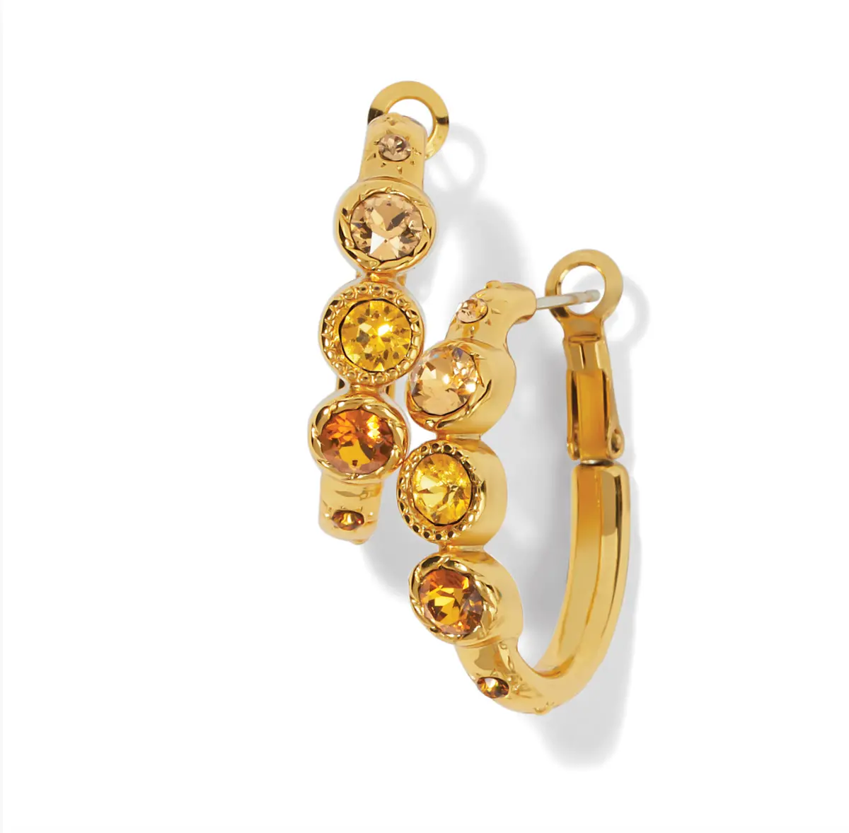 Halo Glow Trio Hoop Earrings 1