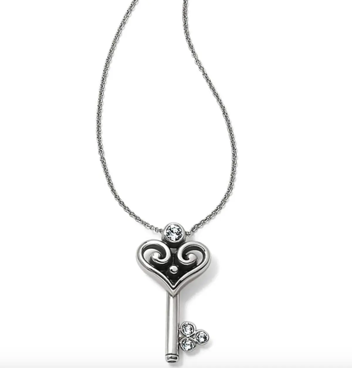 Alcazar Heart Key Necklace 1