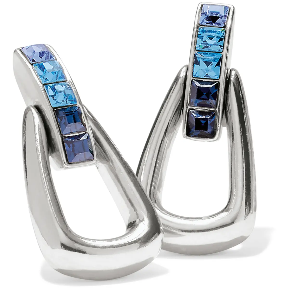 Spectrum Loop Post Drop Earrings 1
