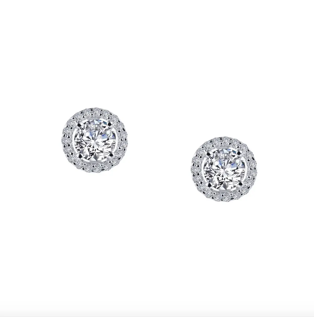 Lafonn 1.3 Ctw Halo Stud Earrings 1