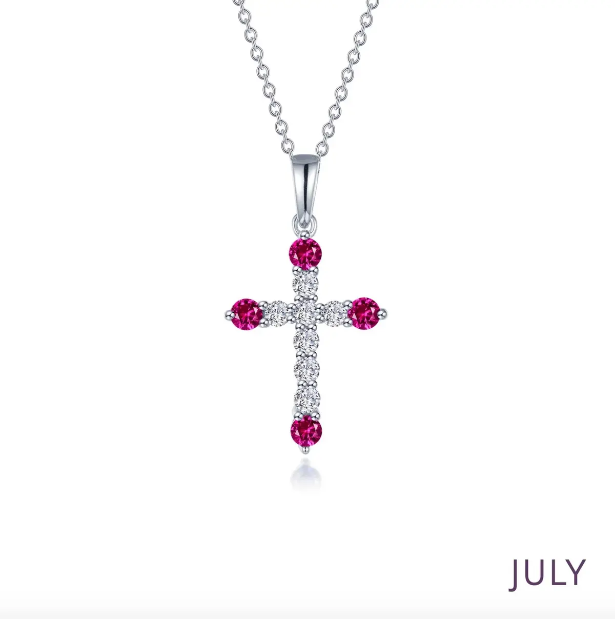 Lafonn Birthstone Cross Necklaces 1