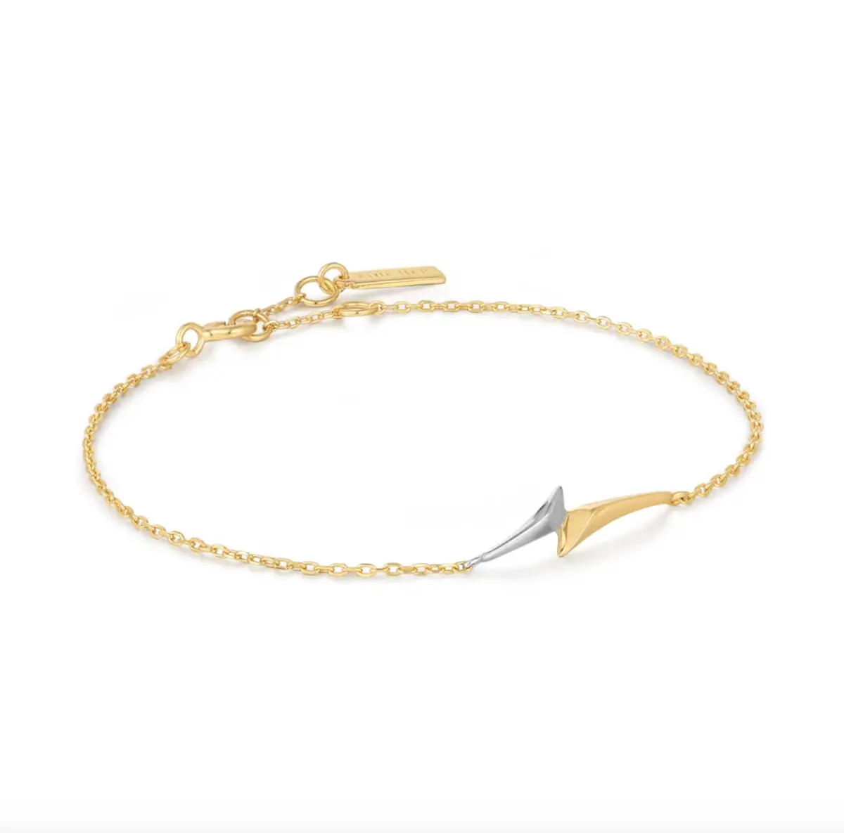 Gold Arrow Chain Bracelet 1