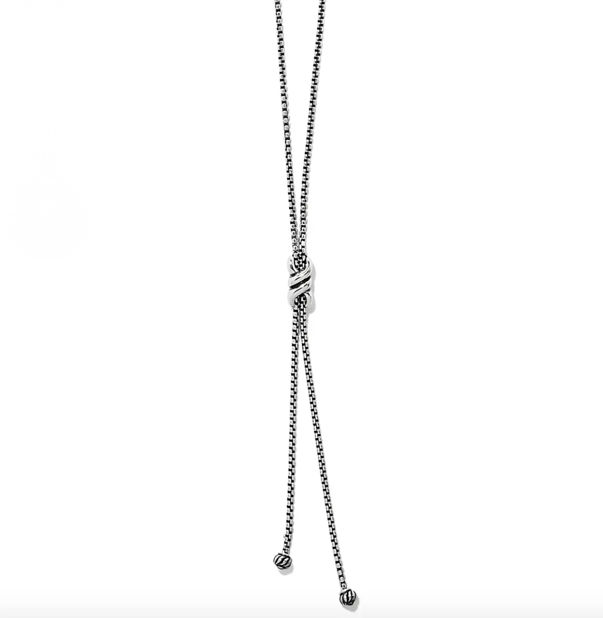 Interlok Twist Lariat Necklace 1