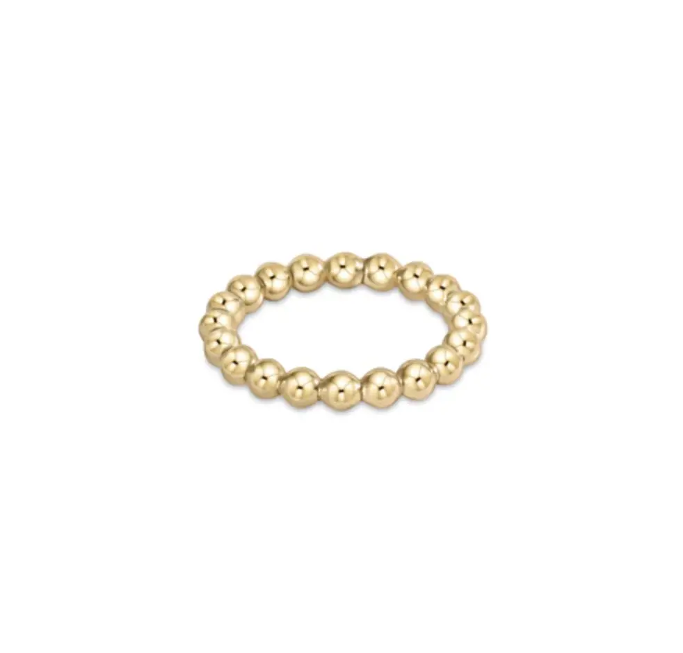 Classic Gold 3Mm Bead Ring 1