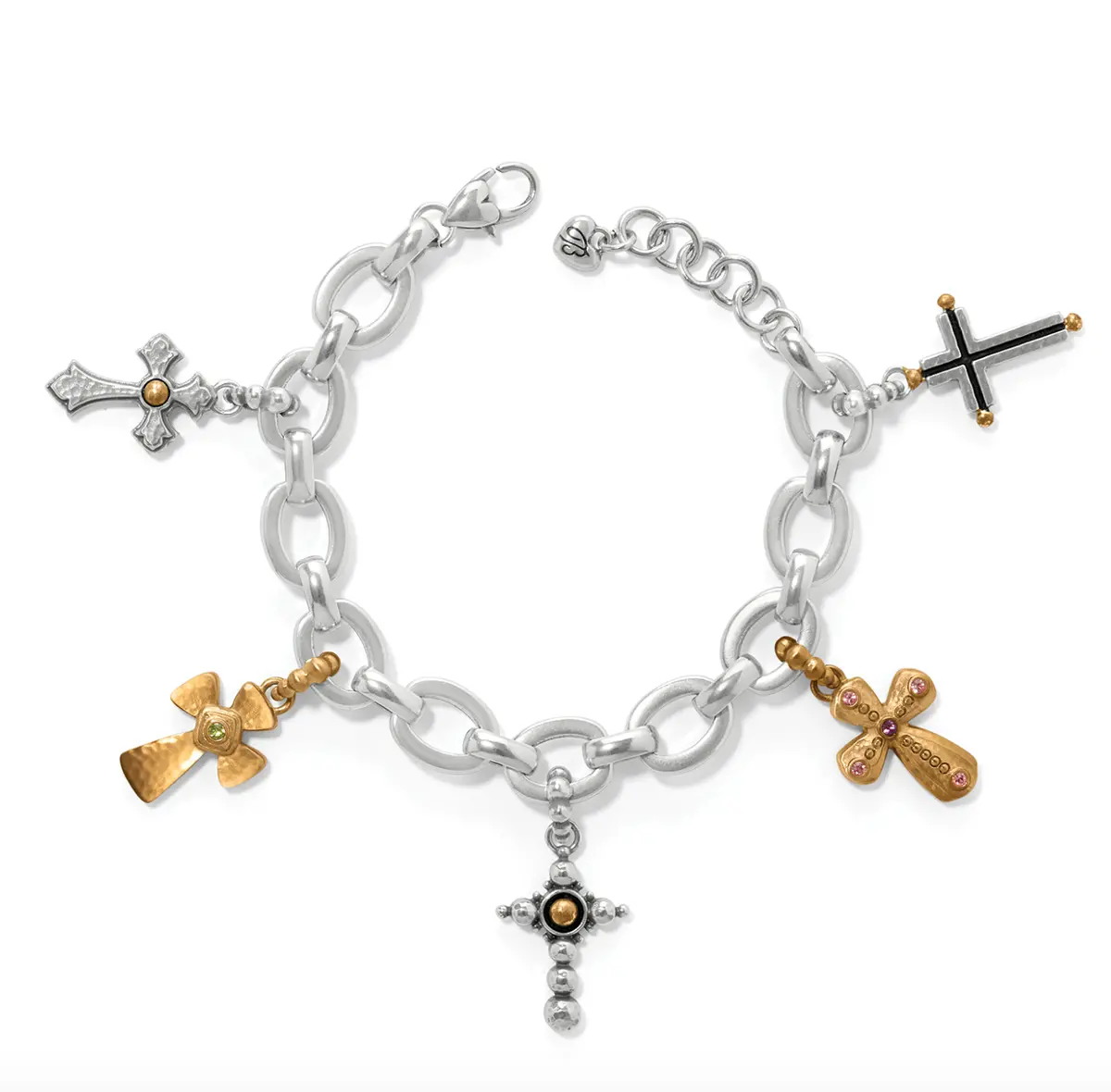 Majestic Cross Charm Bracelet 1
