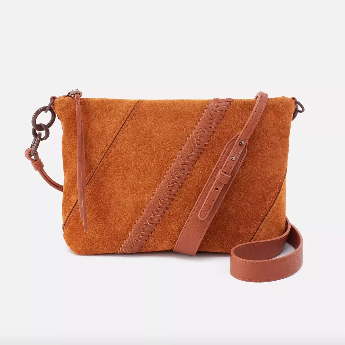 Tripp Medium Crossbody | Suede With Whipstitch 1