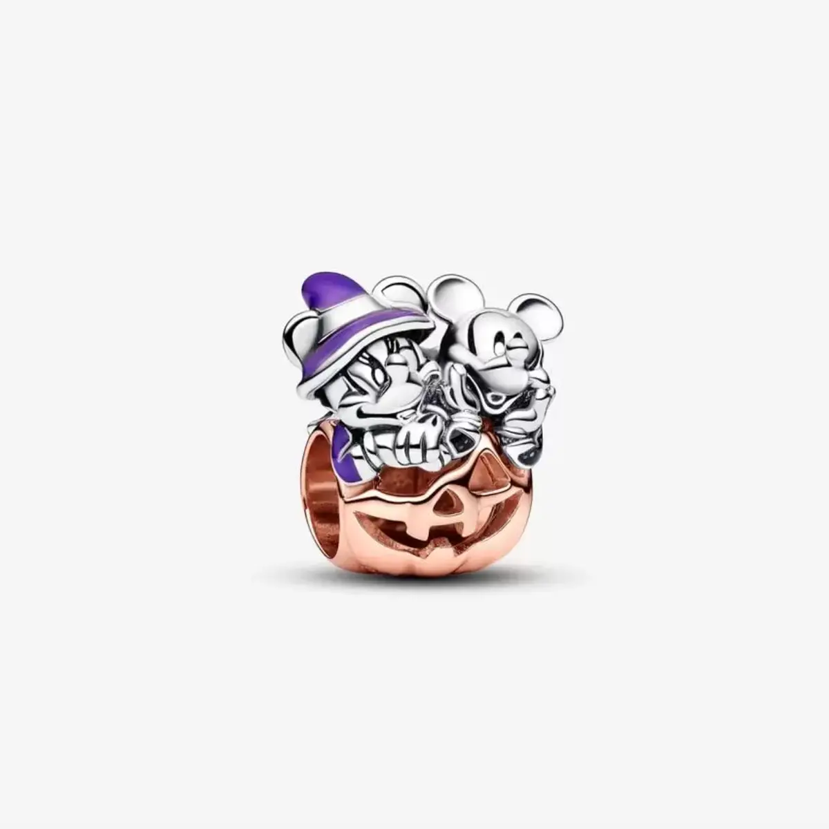 Disney Mickey Mouse & Minnie Mouse Halloween Pumpkin Charm 1