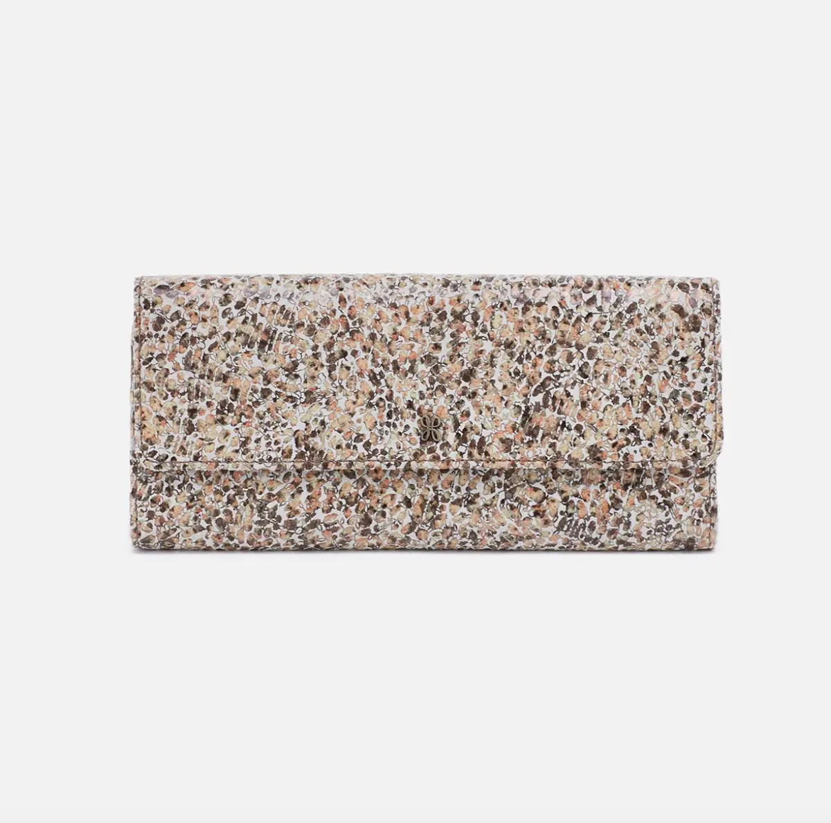 Jill Large Trifold Wallet | Printed Leather 1