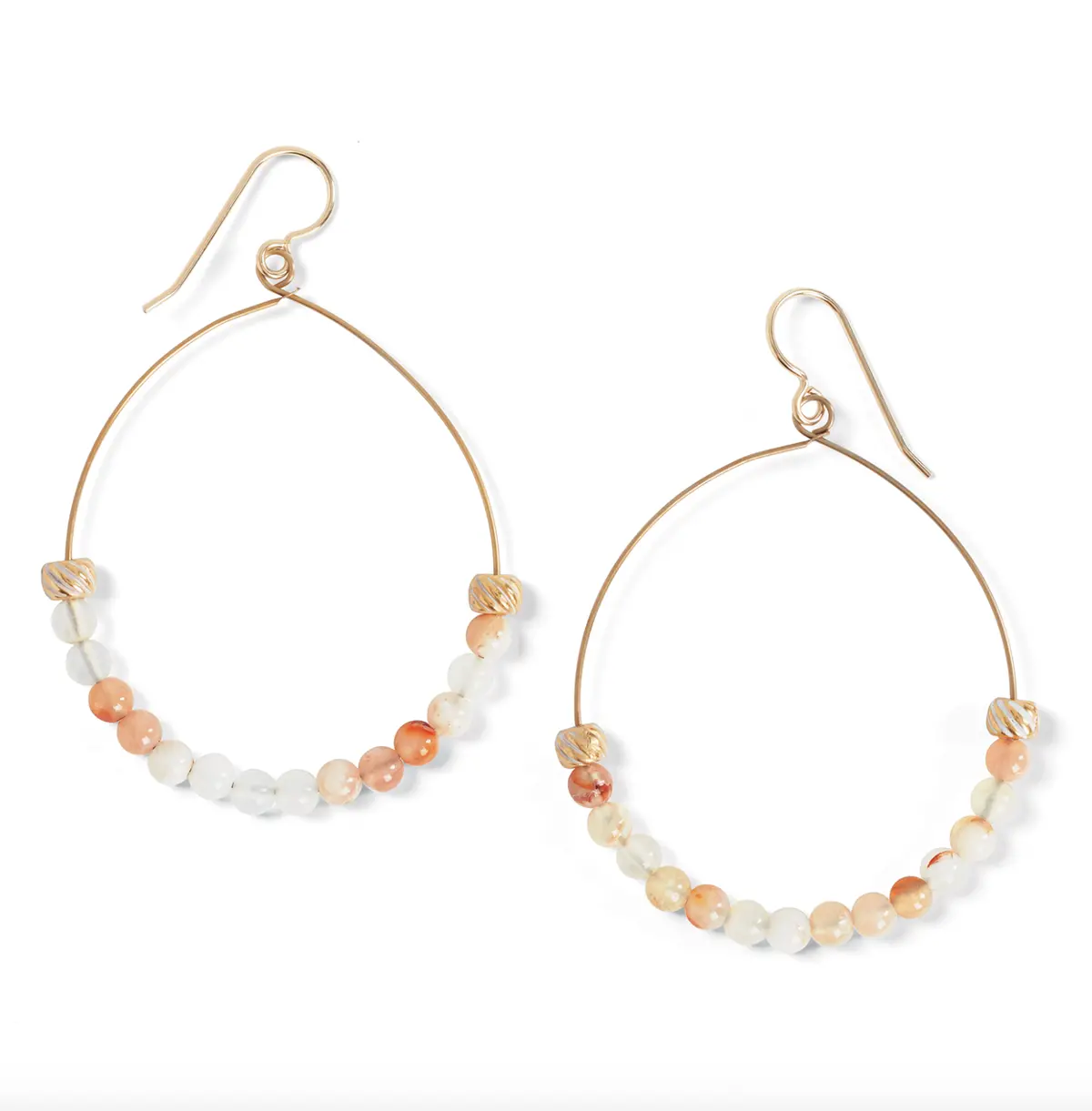 Sunset Cove Hoop Earrings 1