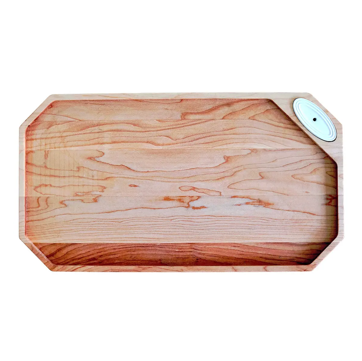 Limited Edition Signed Maple Octagonal Server 1