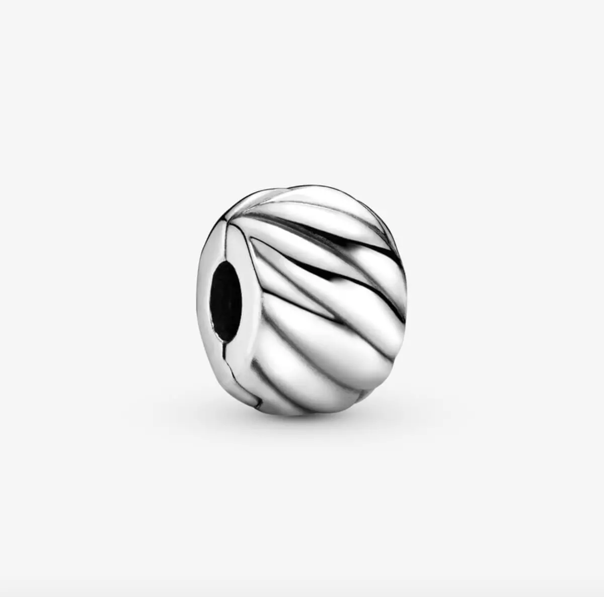 Polished Feathered Clip Charm 1