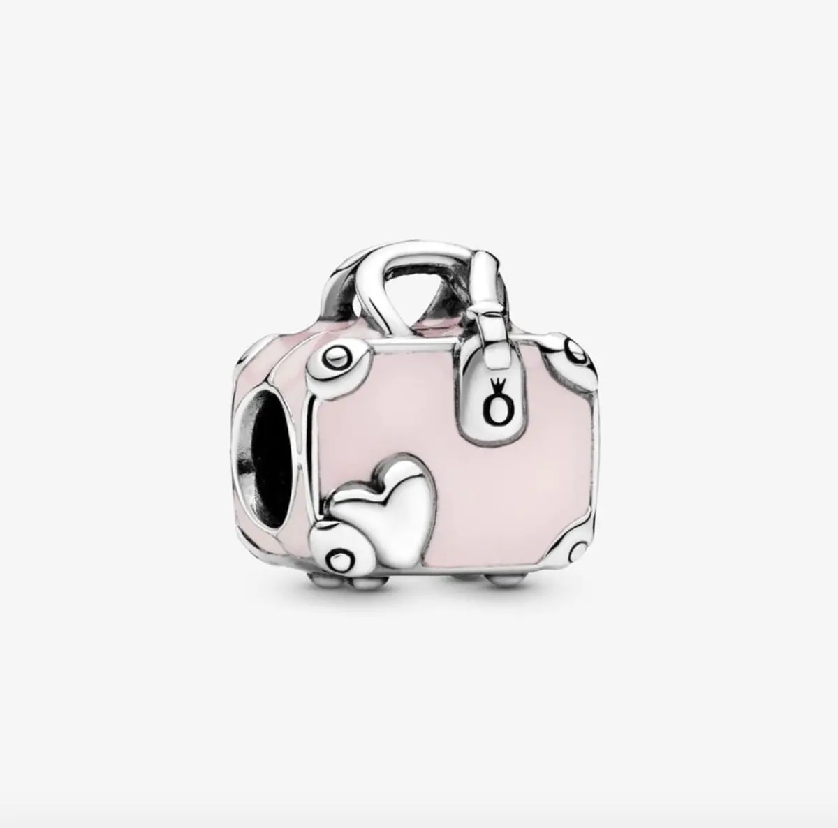Pink Travel Bag Charm 1