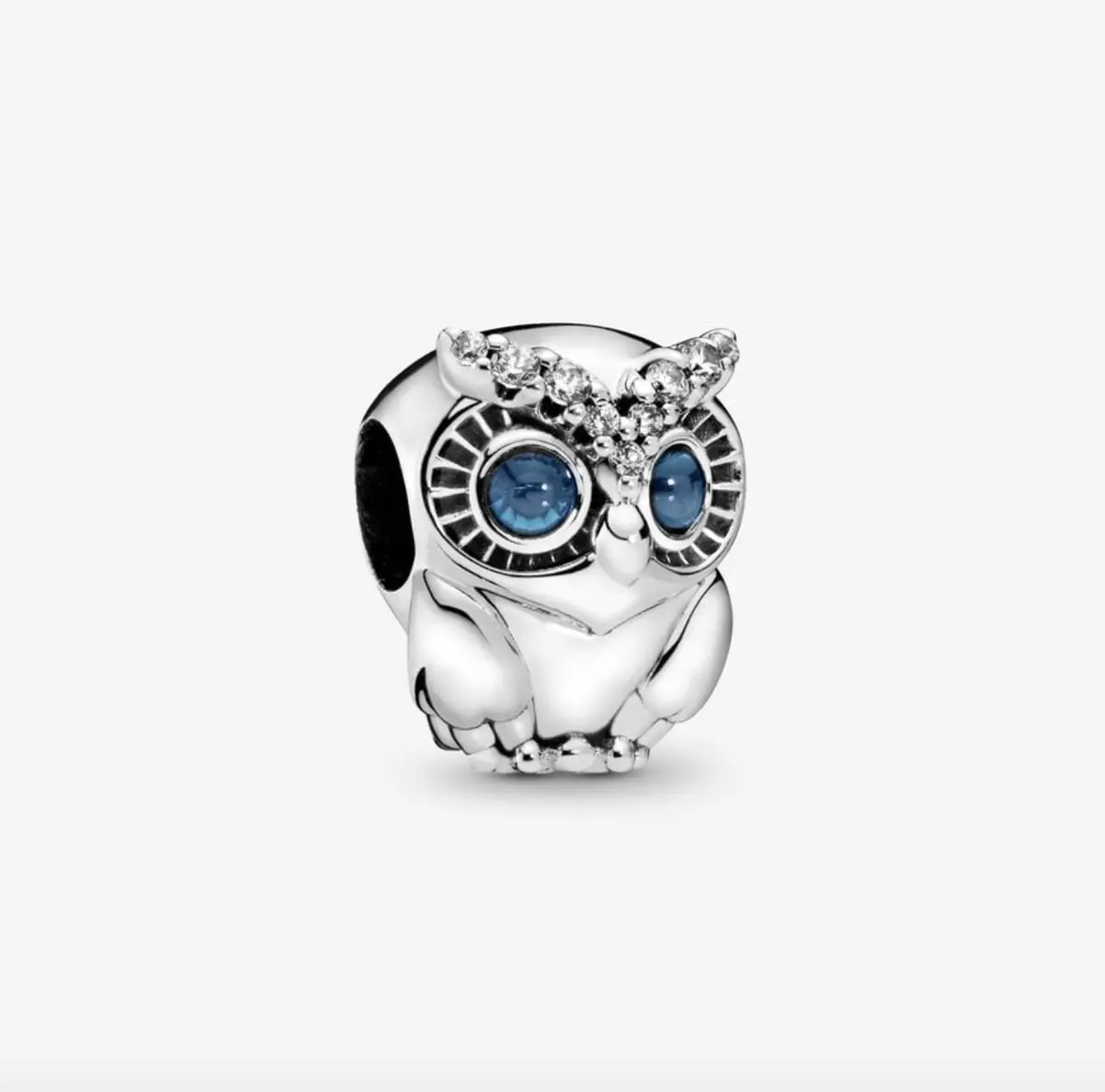 Sparkling Owl Charm 1