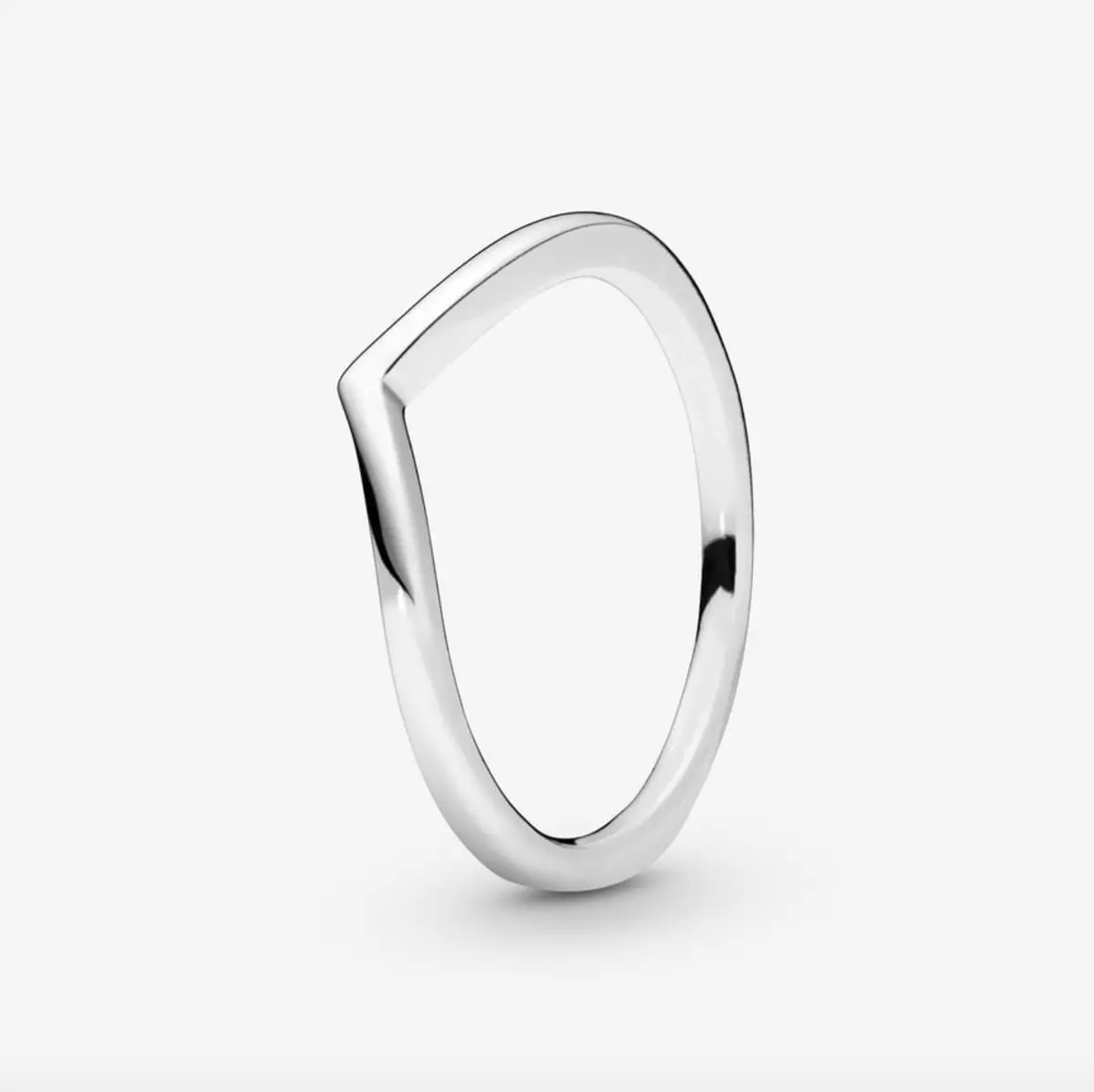 Polished Wishbone Ring 1