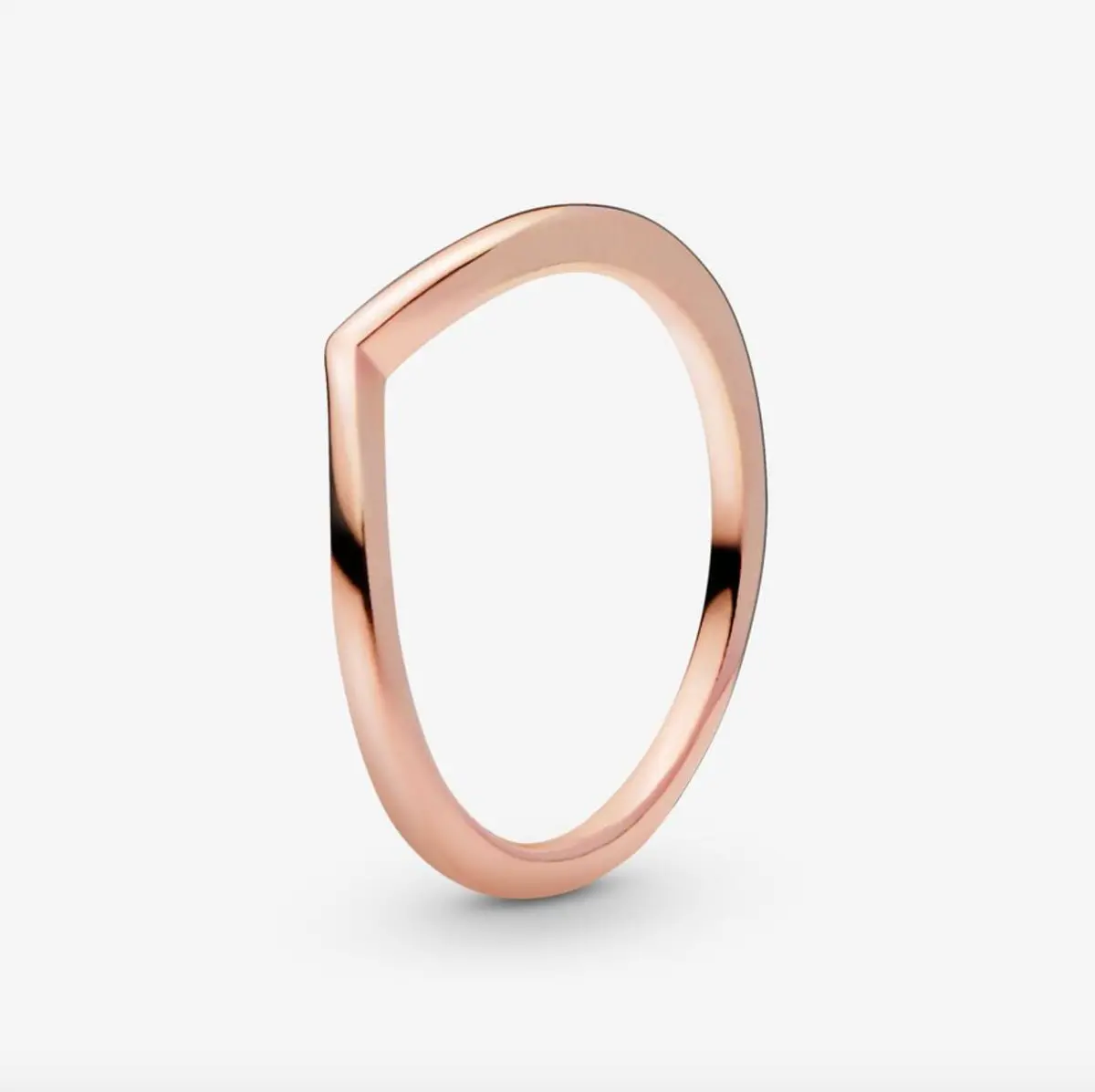 Polished Wishbone Ring 1