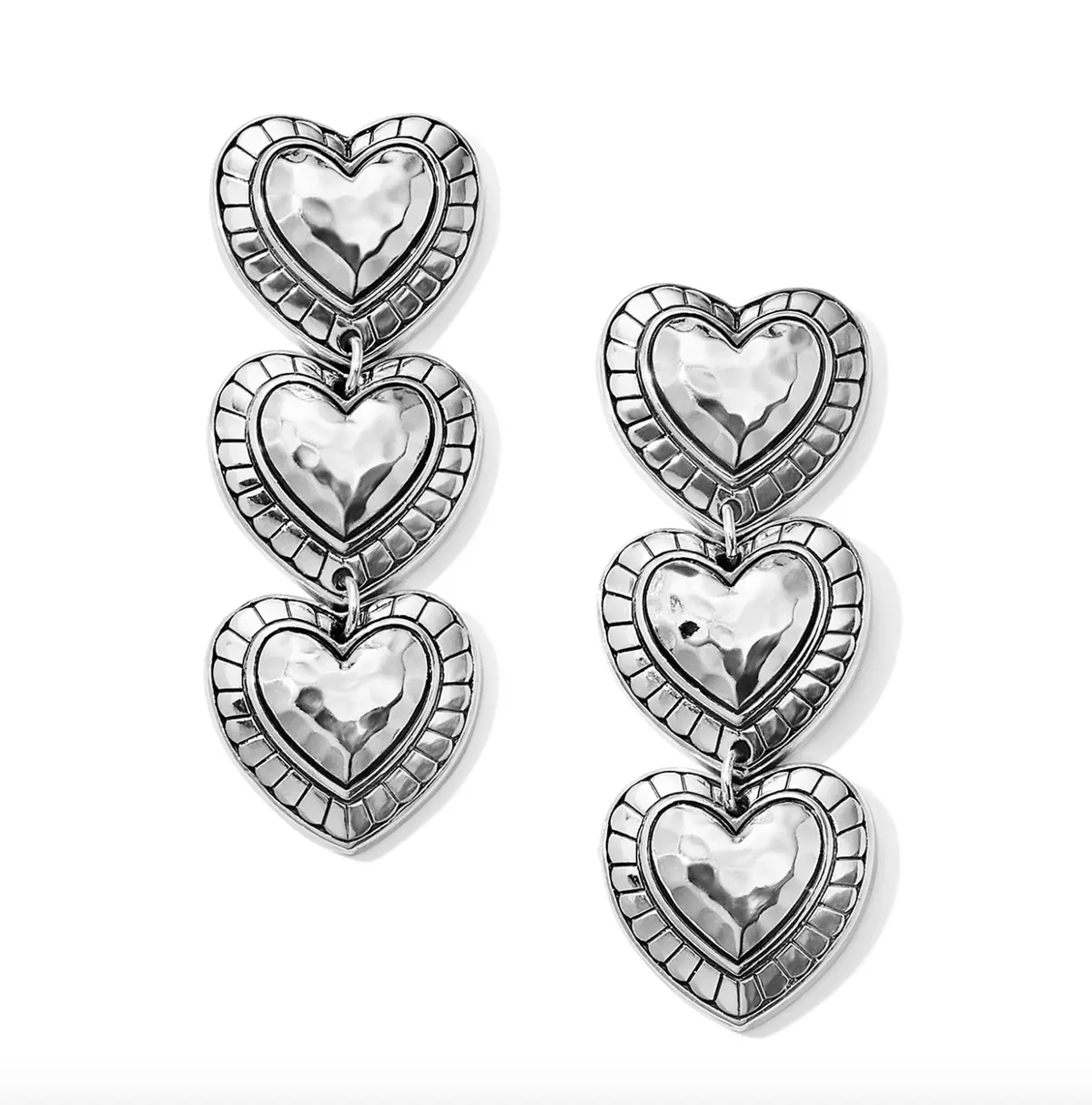 Big Sky Heart Post Drop Earrings 1