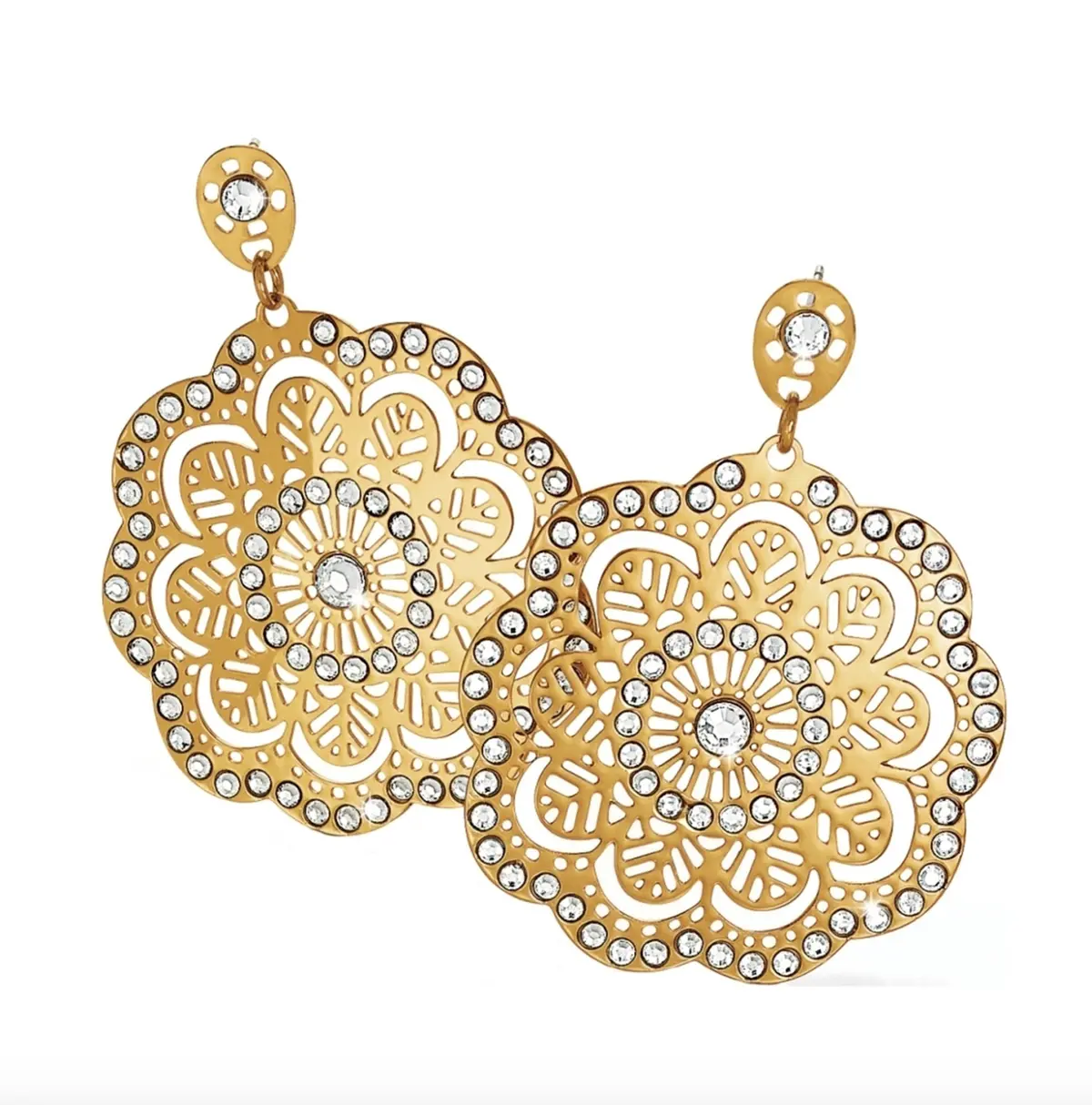 Bella Lace Post Drop Earrings 1