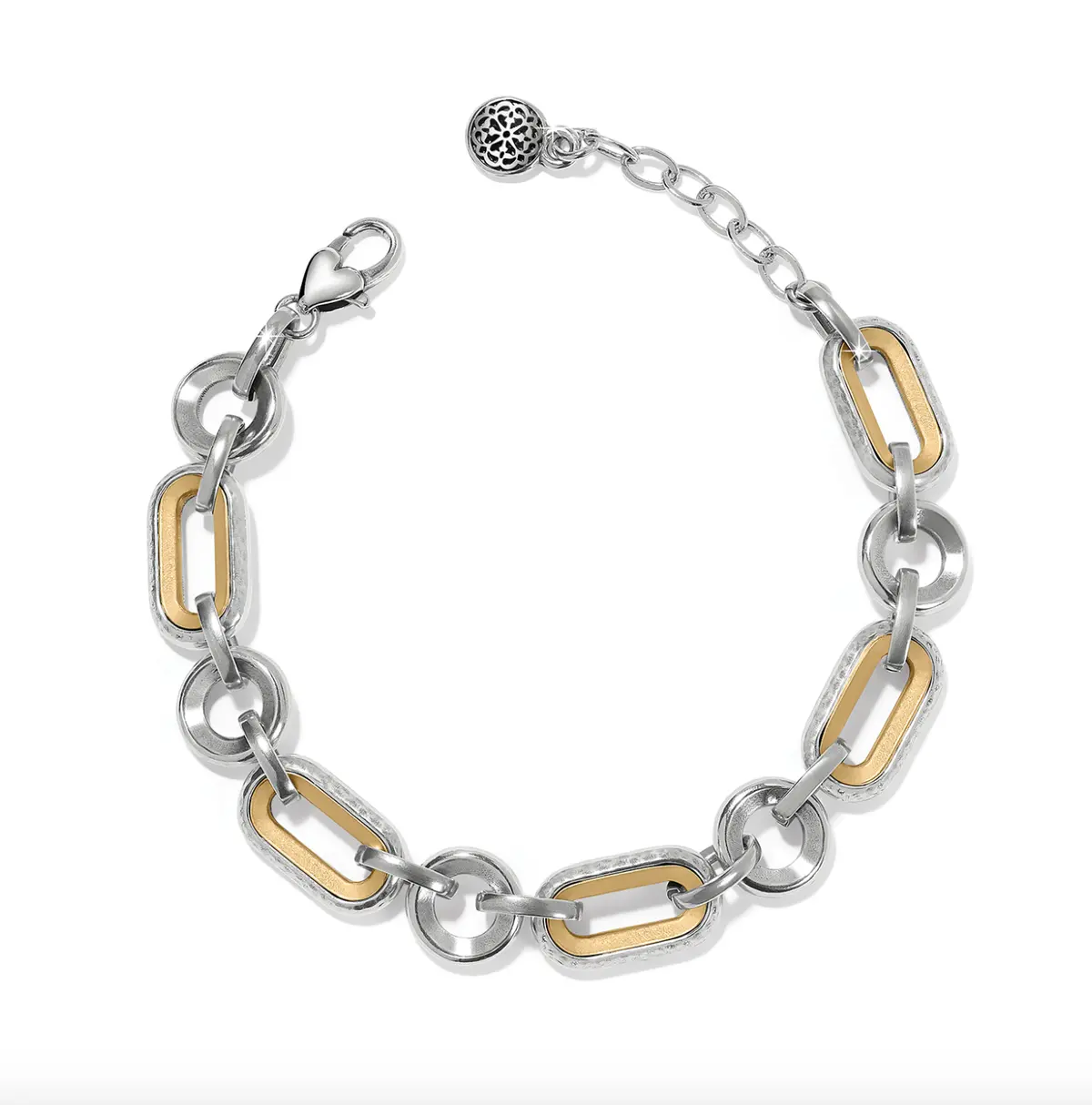 Medici Two Tone Link Bracelet 1