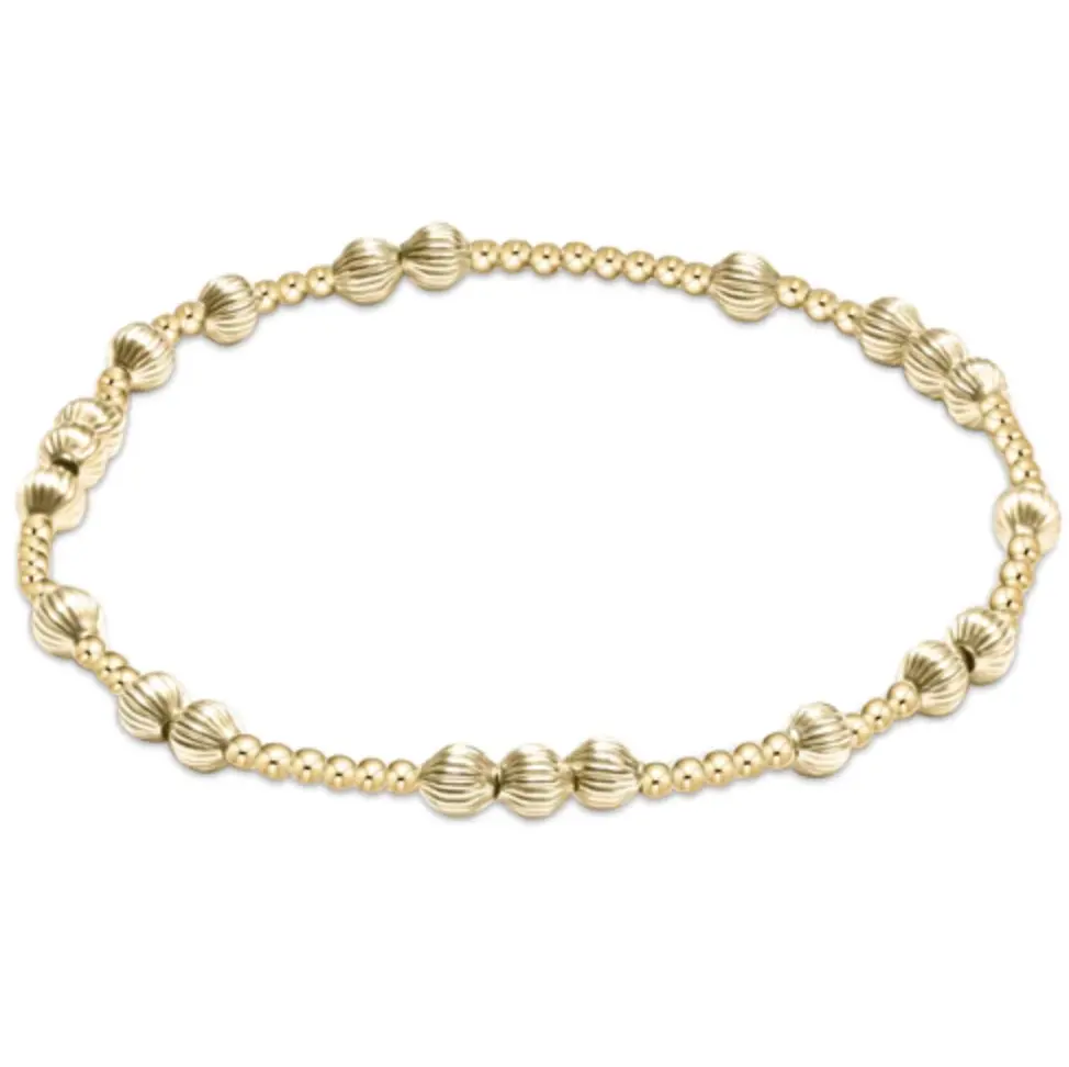 Hope Unwritten Dignity Gold 4Mm Bracelet 1
