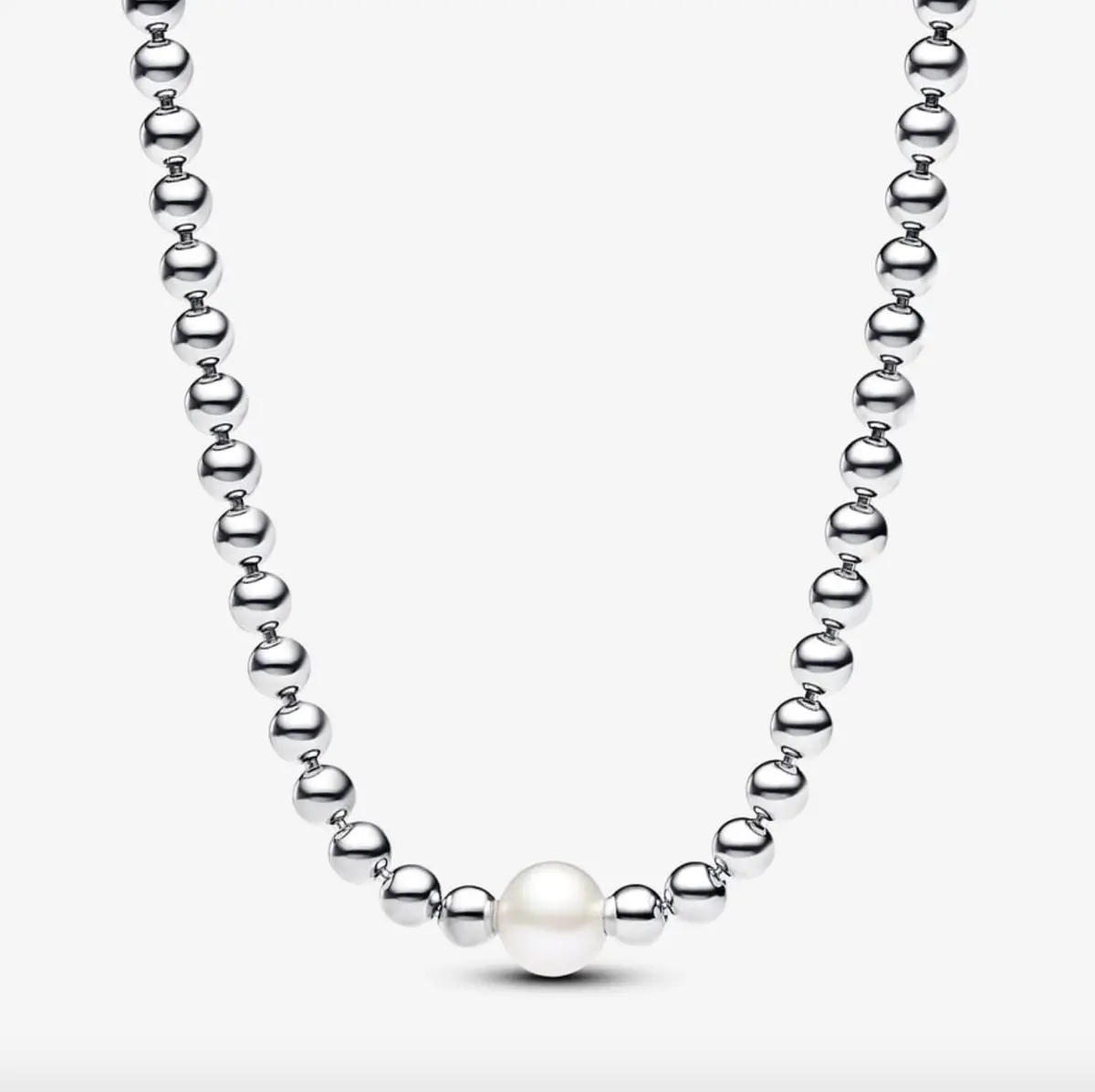 Treated Freshwater Cultured Pearl & Beads Collier Necklace 1