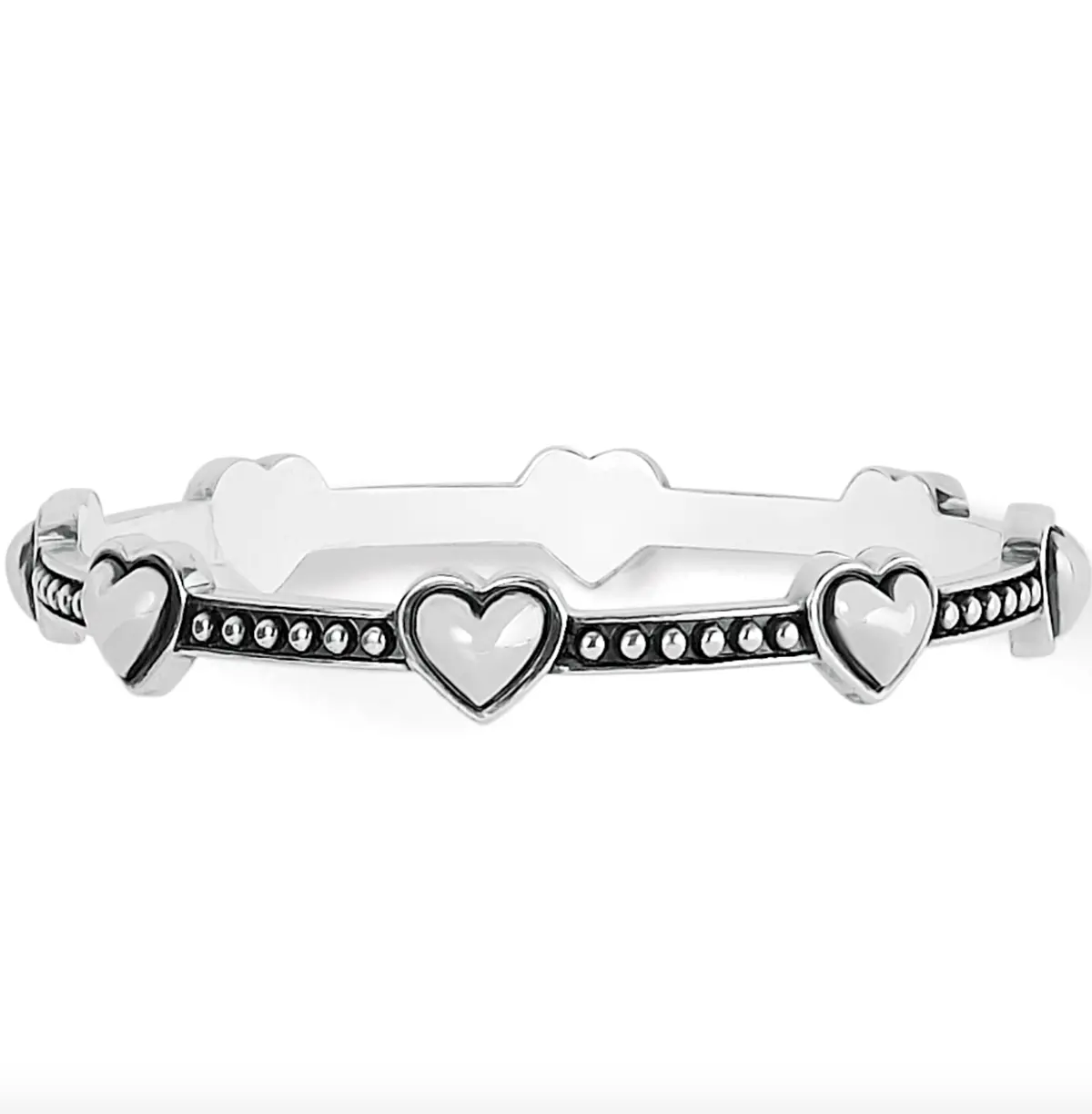 Pretty Tough Bold Petite Heart Bangle 1