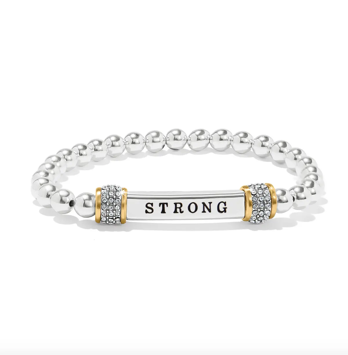 Meridian Strong Two Tone Stretch Bracelet 1