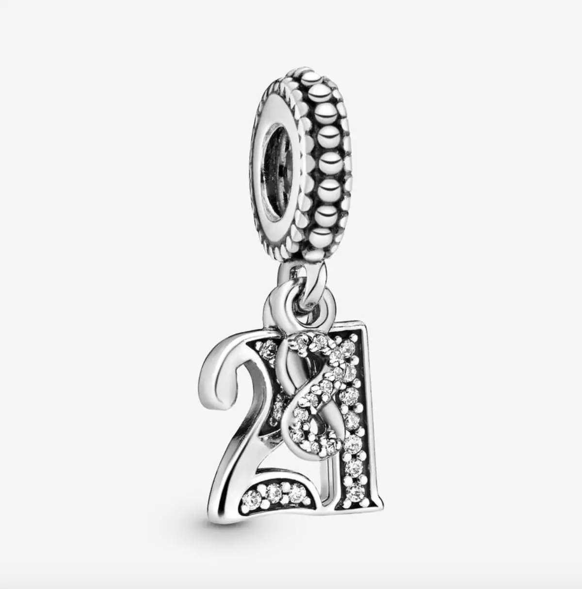 21St Celebration Dangle Charm 1